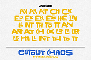 Cutout Chaos – Quirky Cutout Font, a Handwritten Font by shineink.designlab (Thumbnail 12 of 12)