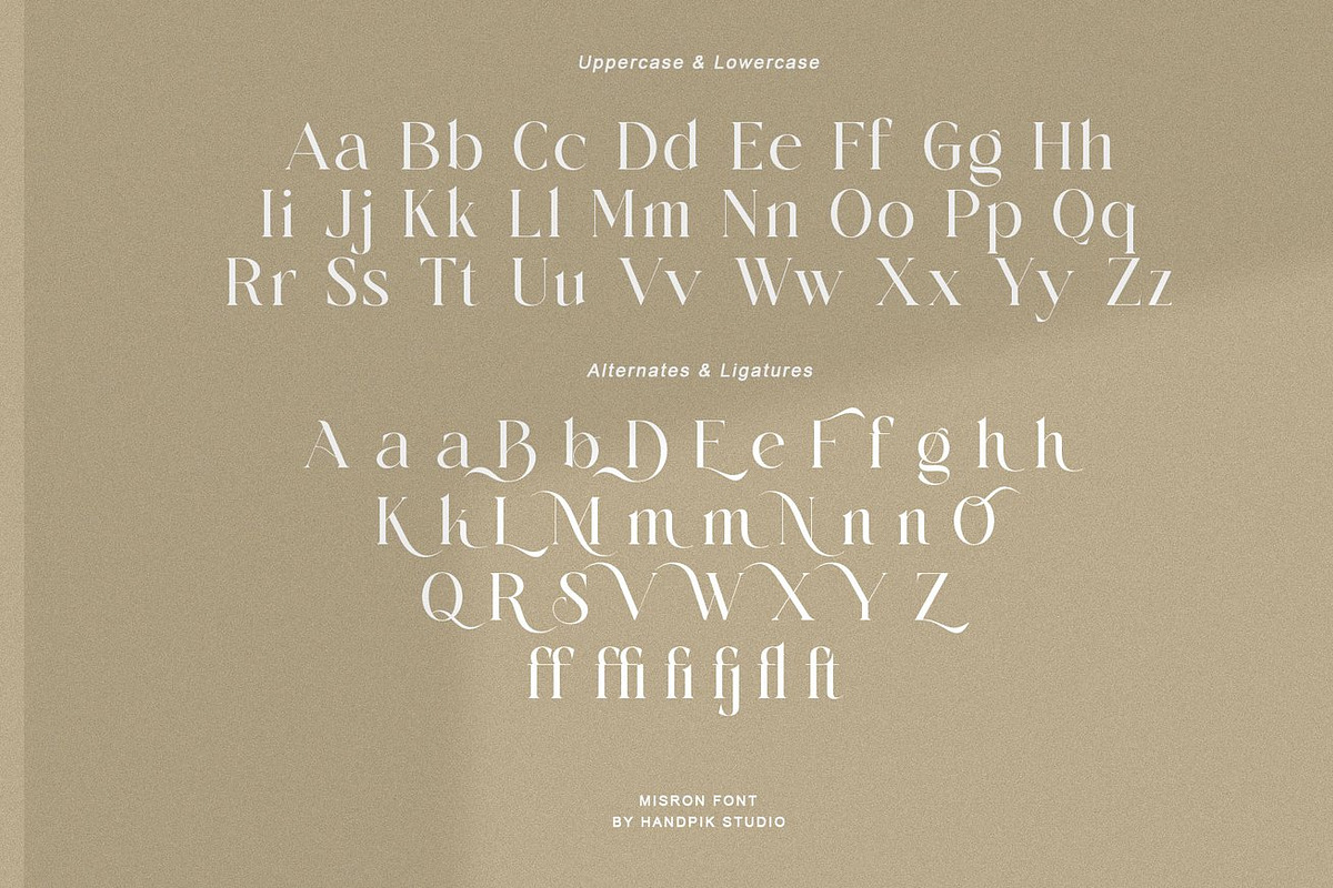 Misstona - Modern Display Font, a Serif Font by Luna Shop (Photo 2 of 11)