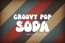 Bubble Display Font-Groovy Pop Soda