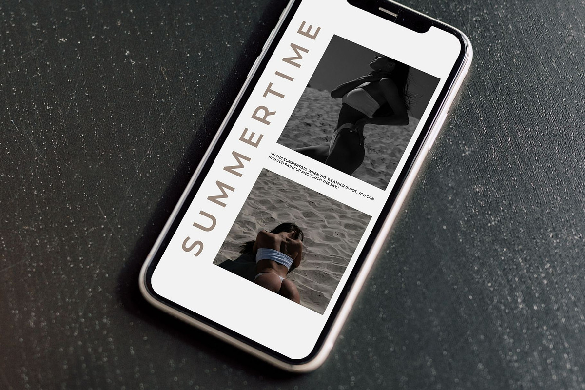 Summer Quote Instagram Templates Canva