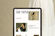 Musing: Squarespace 7.1 Template, a Squarespace Template by The Styled Square (Thumbnail 1 of 10)