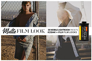 MATTE FILM Mobile Lightroom Presets, a Plug-in Add-On by filmcamera_presets (Thumbnail 1 of 7)