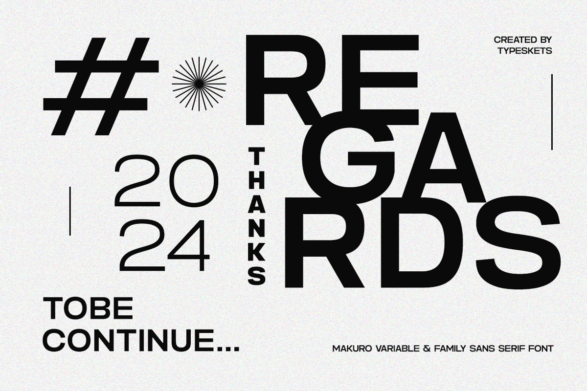 Makuro - Variable Geometric Font, a Sans Serif Font by Typeskets (Photo 11 of 12)