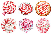 Christmas Peppermint Candy's, an Illustration by Daily.Designs (Thumbnail 4 of 5)