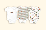 Kids Construction Seamless Patterns, a Pattern Graphic by Oksana Dovhopol Art (Thumbnail 9 of 15)