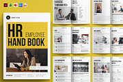 Employee Hand-Book || Canva Template, a Brochure Template by GoldenGrid Studio (Thumbnail 1 of 11)