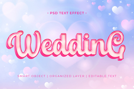 Wedding Text Effect