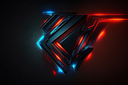 Red and Blue Futuristic Backgrounds, a Background Graphic by Bilgep_design (Thumbnail 4 of 17)