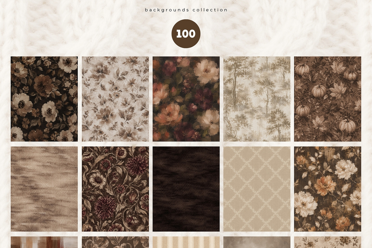 100 Fall Backgrounds & Textures, a Background Graphic by PeDe Designs (Photo 14 of 14)