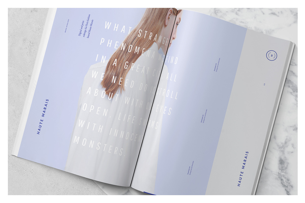 Marais Guidelines & Brand Sheet, a Brochure Template by Studio Standard (Photo 11 of 14)