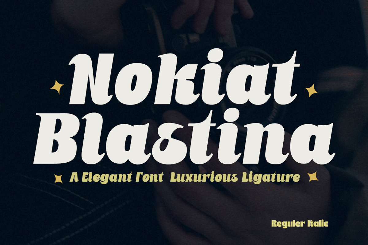Nokiat Blastina, a Font by Fontastic (Photo 1 of 14)