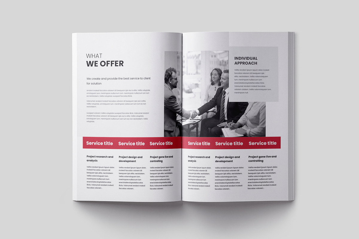 Business Proposal Template, Brochure, a Brochure Template by Niofix (Photo 2 of 6)