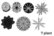 Landscape design procreate brush set, a Brush Add-On by Meisanmui (Thumbnail 4 of 8)