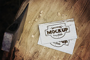 Sale - Business Card Mockup, a Print Template by attraax (Thumbnail 4 of 5)