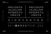 VB Nextron - Futuristic Display Font, a Sans Serif Font by VALIANTBROTHA (Thumbnail 2 of 10)