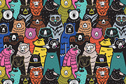 Amazing animals, a Pattern Graphic by PenguinHouse (Thumbnail 8 of 14)