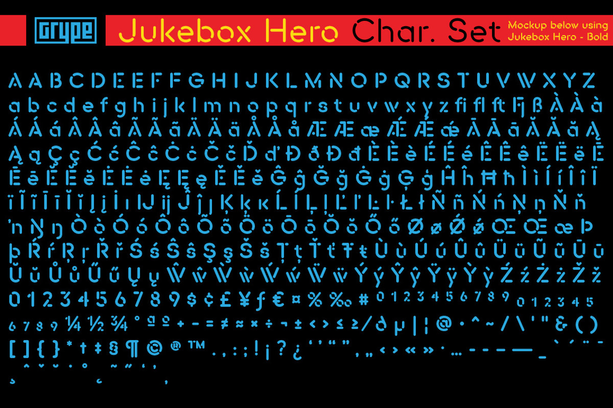 Jukebox Hero Bold preview 3