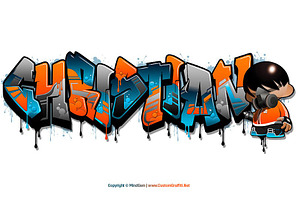 Graffiti Alphabet - Gremlin