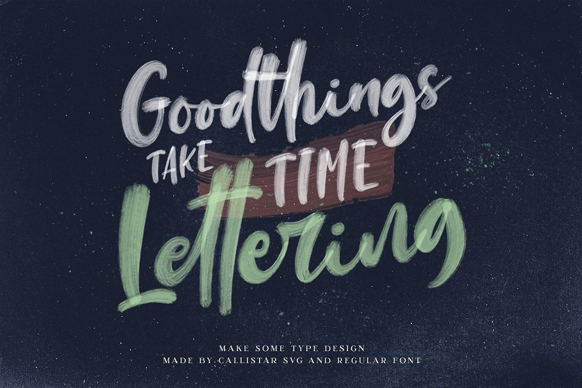 Lovattos SVG & Regular Font preview 6