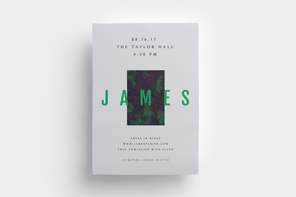 James Flyer, a Flyer Template by Viaduc (Photo 1 of 4)