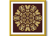 Floral Vector Abstract Pattern, a Decorative Illustration by FineArtStudio (Thumbnail 2 of 3)