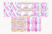 Cozy Pajama Party Digital Paper Set, a Pattern Graphic by GlamArtZhanna (Thumbnail 3 of 4)