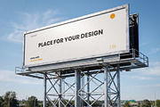 Street Big Signs Mockups Collection, an Advertising Mockup by Luuqas Design (Thumbnail 3 of 7)