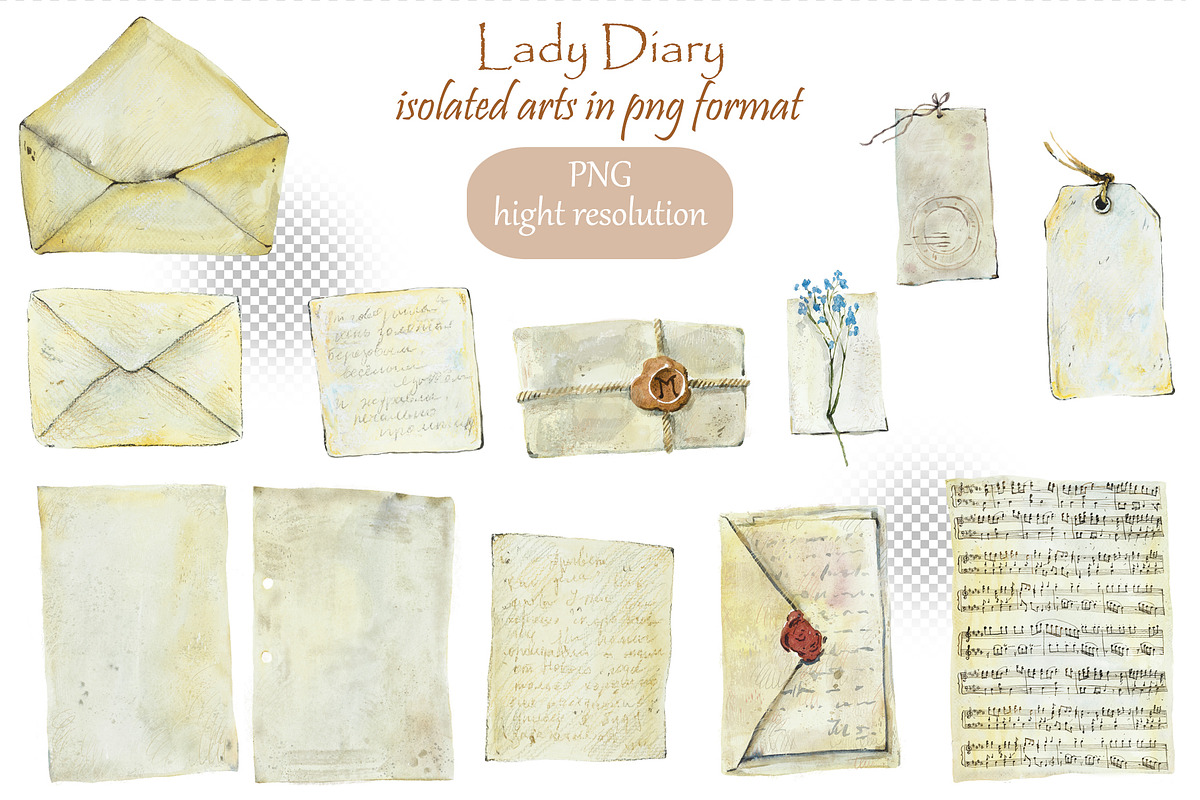 Lady Diary, an Object Illustration by Budogoshch (Photo 6 of 9)