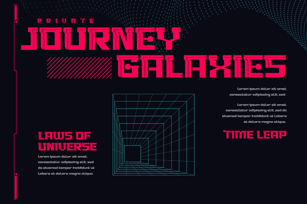 Gunec | Futuristic Font, a Serif Font by twinstd (Photo 4 of 13)