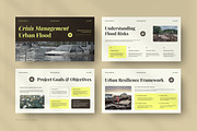Crisis Management of Urban Flood, a Presentation Template by FIBRINOSÄ (Thumbnail 5 of 7)