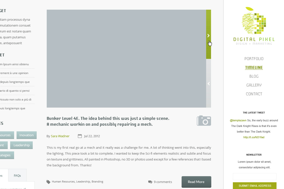 Digital Pixel -Responsive J2.5 Theme, a Websites & App Template by TemPlaza (Photo 3 of 5)