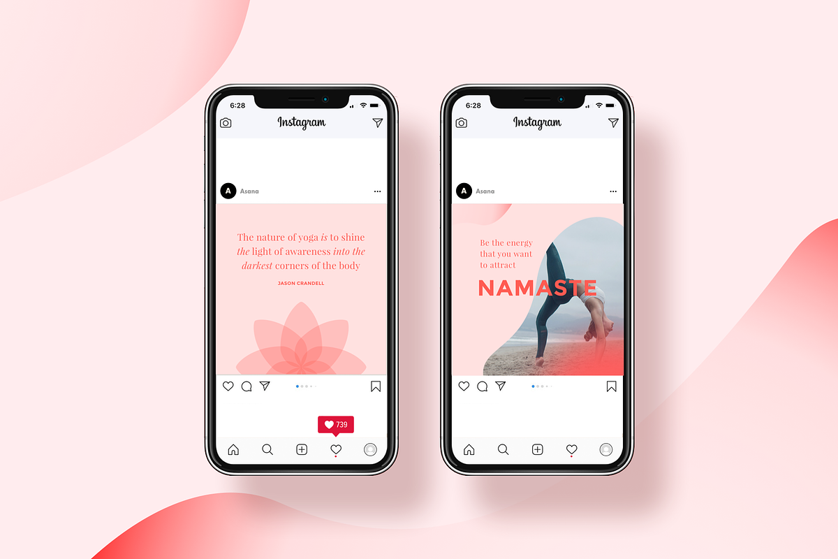 Asana - Social Media Kit, a Social Media Template by Simple and Nice (Photo 8 of 12)