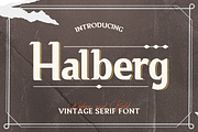 Vintage Serif Font, a Serif Font by Graphue (Thumbnail 1 of 9)