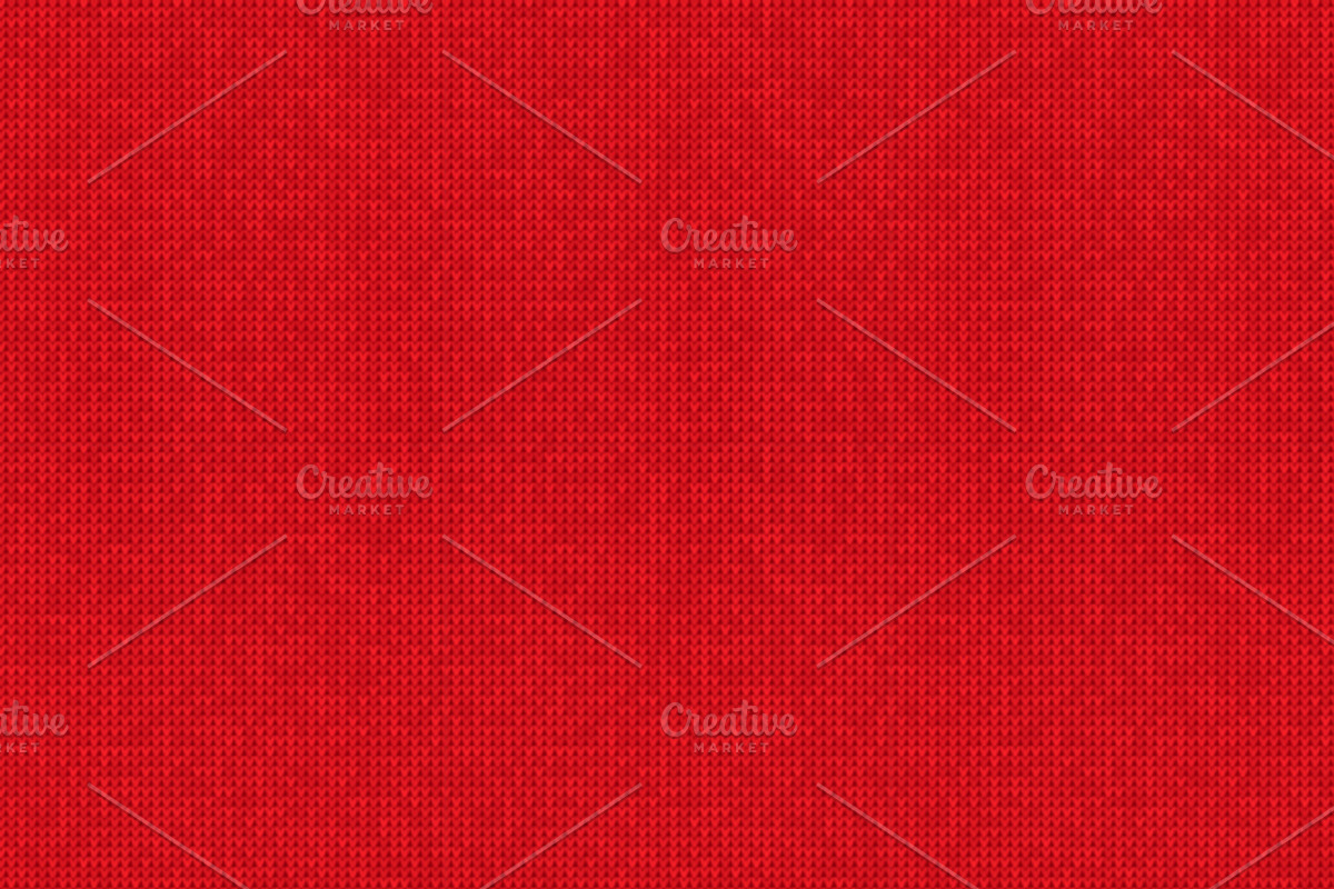 Knitted letters, seamless background, a Decorative Illustration by VasilkovS (Photo 5 of 5)