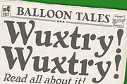 Wuxtry Wuxtry, a Handwritten Font by Comicraft Fonts (Thumbnail 1 of 3)