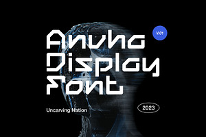 Anvha - Display Font