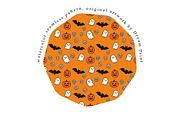 Spooky Halloween Seamless Pattern, a Texture Illustration by DreamPrint404 (Thumbnail 3 of 3)