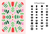 Cut Out Florals for Procreate, a Brush Add-On by Pencil Twist (Thumbnail 3 of 10)