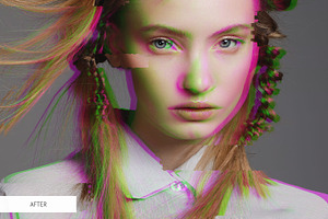 Glitch Overlays Photoshop