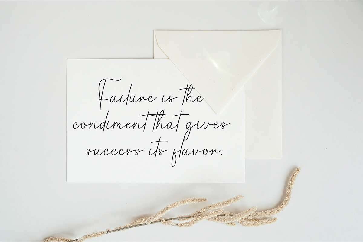 Pumpkin Signature | Script Font, a Handwritten Font by Scratchones (Photo 3 of 8)