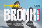 Bronk Condensed, a Sans Serif Font by executypeStudio (Thumbnail 1 of 10)