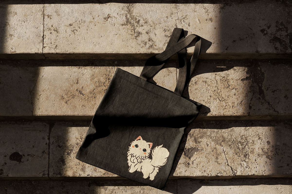 Kawaii Cats Clipart Cute Cat Element, an Animal Illustration by Blumensdiary (Photo 6 of 7)
