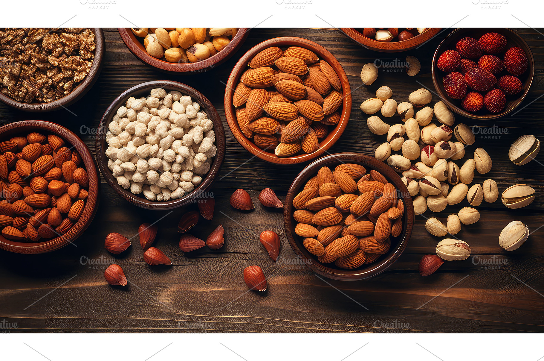 healthy vegetarian food background, a Food & Drink Photo by pikepicture
