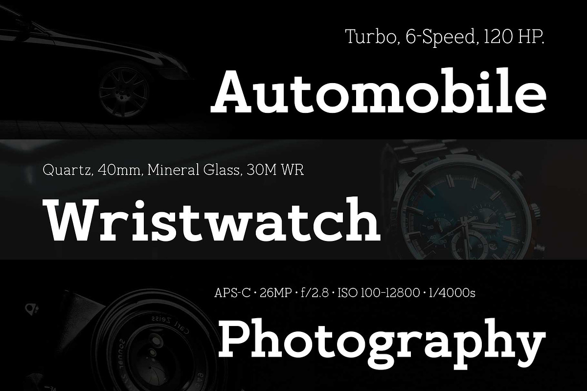 Hugells - Modern Slab Serif, a Slab Serif Font by Arterfak Project (Photo 11 of 14)