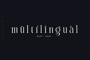 glift font, a Serif Font by senzana (Thumbnail 10 of 10)