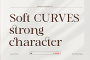 Marquise Royale, a Serif Font by Zafiratype (Thumbnail 11 of 14)