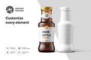 Sauce Bottle Mockup, a Product Mockup by Mockup Factory (Thumbnail 2 of 3)