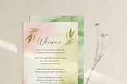 Watercolor Olive Green Flower, an Illustration by Beigetime (Thumbnail 6 of 10)