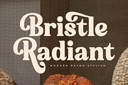 Bristle Radiant Modern Retro Stylish, a Serif Font by Letterena Studios (Thumbnail 1 of 15)