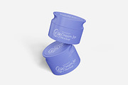 Cream Jar Mockup PSD, an Advertising Mockup by Indah (Thumbnail 4 of 6)